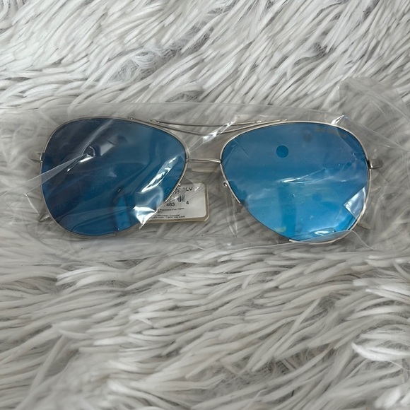 TRUE RELIGION Unisex Aviator sunglasses TRU4005SJ560SLV blue main image 5